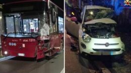 Scontro tra auto e bus ad Acilia: morta 27enne, ferita l’amica