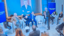 Alemanno a Rebibbia, il suo avatar alla presentazione del libro sull’emergenza carceri