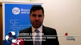 Economista Lavecchia, ‘2,4 milioni di famiglie in povertà energetica nel 2024’