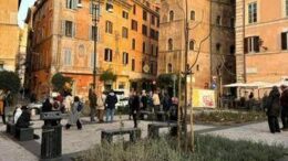 Roma, inaugurata la nuova Piazza della Moretta