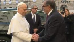 Papa Leone XIV a sorpresa in Senato incontra La Russa