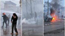 Askatasuna, a Torino corteo contro sgombero: scontri con forze dell’ordine, 9 agenti feriti