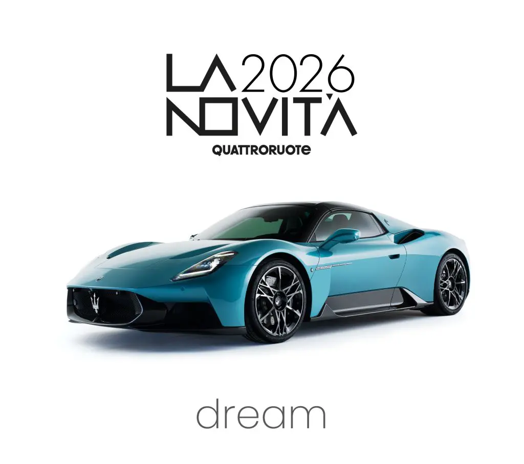Maserati MCPURA protagonista del concorso “Novità dell’Anno 2026” Maserati MCPURA protagonista del concorso “Novità dell’Anno 2026”