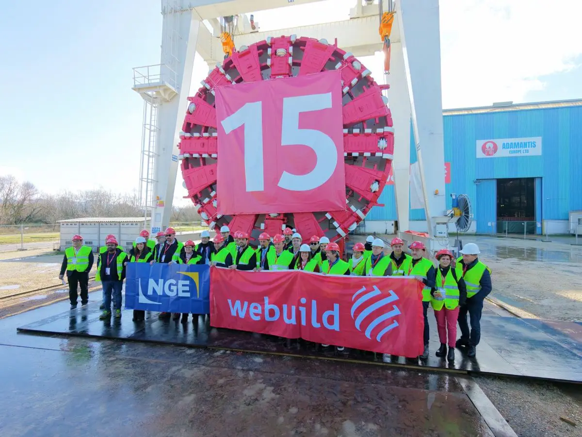 Webuild, pronta la TBM rigenerata per il Grand Paris Express in Francia Webuild, pronta la TBM rigenerata per il Grand Paris Express in Francia