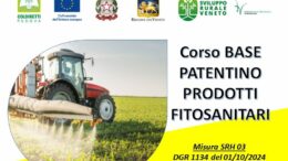 Formazione : al via a Conselve il corso per il Patentino Fitosanitario