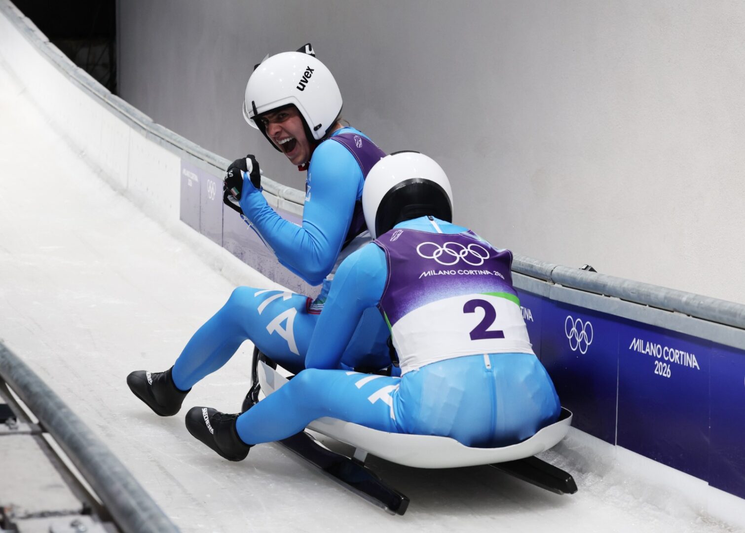 Slittino ancora sul podio olimpico, Italia di bronzo nel team relay Slittino ancora sul podio olimpico, Italia di bronzo nel team relay