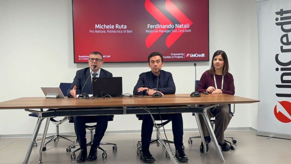 L’AI applicata all’impresa, UniCredit Start Lab fa tappa a Bari L’AI applicata all’impresa, UniCredit Start Lab fa tappa a Bari
