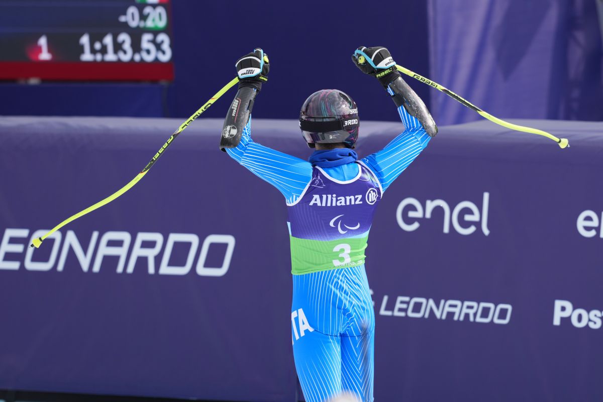 Giacomo Bertagnolli oro nella Combinata alle Paralimpiadi Giacomo Bertagnolli oro nella Combinata alle Paralimpiadi