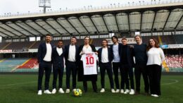 Achille Lauro in visita agli “Incoscienti Giovani” del Calcio Padova