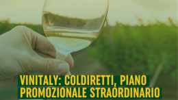 VINITALY: COLDIRETTI, PIANO PROMOZIONALE STRAORDINARIO PER IL VINO NEGLI USA