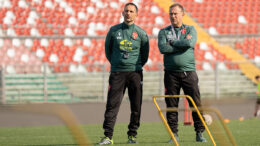 Fotogallery: Primo allenamento per Mister Breda ed il suo staff