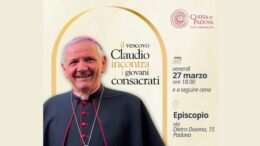 Incontro dei giovani religiosi con il vescovo Claudio e il delegato don Antonio Oriente