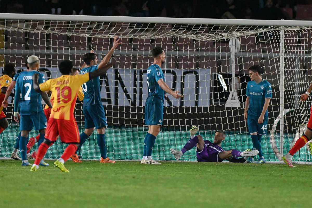 Scontro salvezza in parità, è 1-1 fra Lecce e Fiorentina Scontro salvezza in parità, è 1-1 fra Lecce e Fiorentina