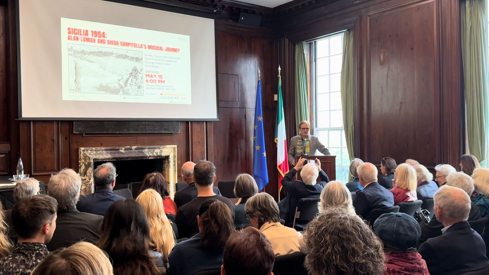 “Sicilia 1954”, in mostra a New York il viaggio musicale di Lomax e Carpitella “Sicilia 1954”, in mostra a New York il viaggio musicale di Lomax e Carpitella
