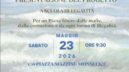 Progetto “A scuola di legalità. Per un Paese libero dalle mafie, dalla corruzione e da ogni forma di illegalità”. L’I.I.S. Cattaneo di Monselice presenta il progetto il 23 maggio 2026