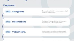 OPEN DAY INNOVALSAL ORTSOIL. Salinità e agricoltura: una serata per le soluzioni.