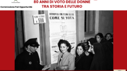 Convegno “1946 – 2026: 80 anni di voto delle donne tra storia e futuro”. Giovedì 4 giugno 2026 a Palazzo Santo Stefano