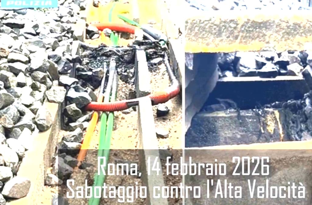 Sabotaggio all’alta velocità, 7 arresti per terrorismo anarchico Sabotaggio all’alta velocità, 7 arresti per terrorismo anarchico