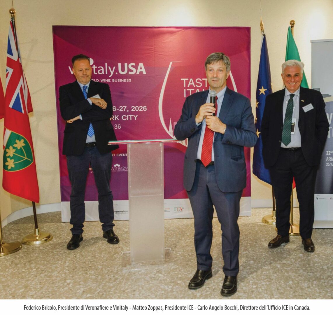 Vinitaly sbarca per la prima volta a Toronto, Ottawa e Montreal Vinitaly sbarca per la prima volta a Toronto, Ottawa e Montreal