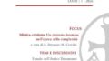 Mistica. Un ritrovato interesse nell’epoca della complessità