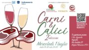 CARNI & CALICI: APPUNTAMENTO 1 LUGLIO AD ARQUA’ PETRARCA