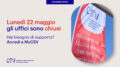 Chiusura straordinaria uffici 22 maggio 2026