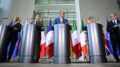 Nato, unità e più Europa nei cinque punti del summit E5 con Meloni