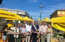 INAUGURATO IL NUOVO MERCATO DI CAMPAGNA AMICA A ROSOLINA MARE
