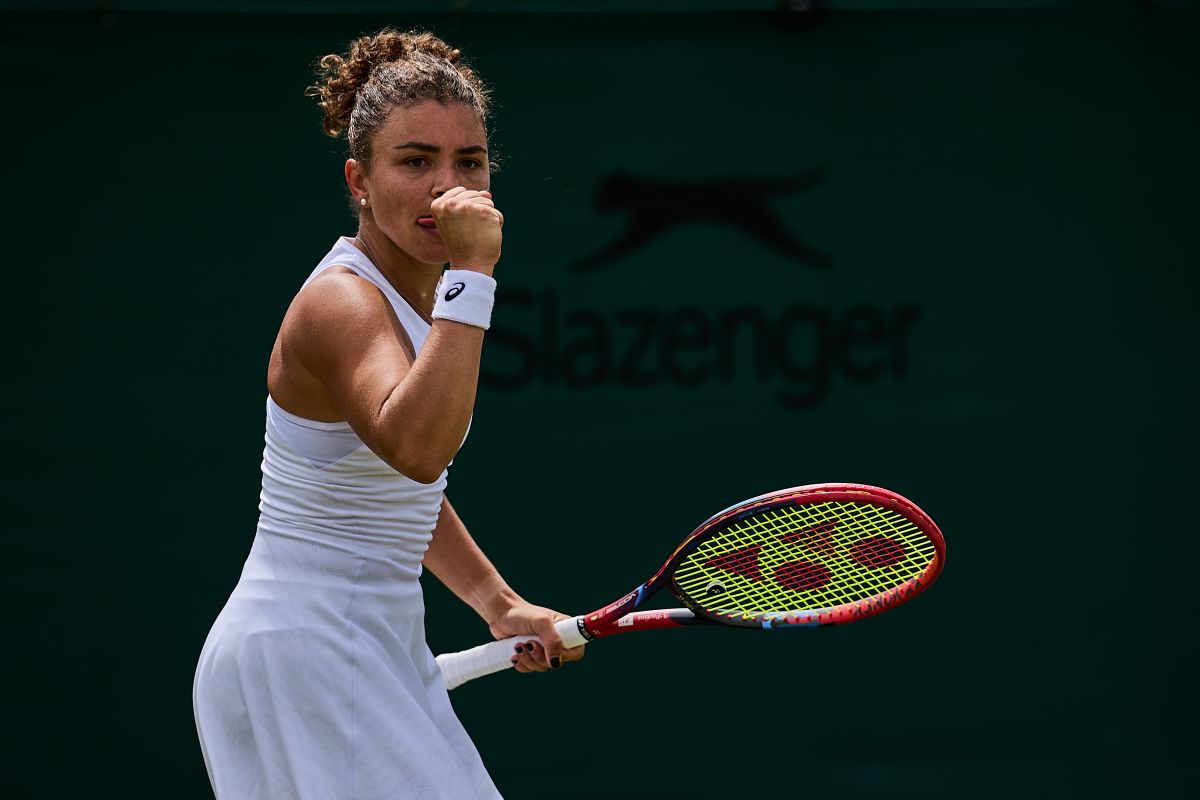 Paolini batte Sakkari e vola agli ottavi di Wimbledon Paolini batte Sakkari e vola agli ottavi di Wimbledon