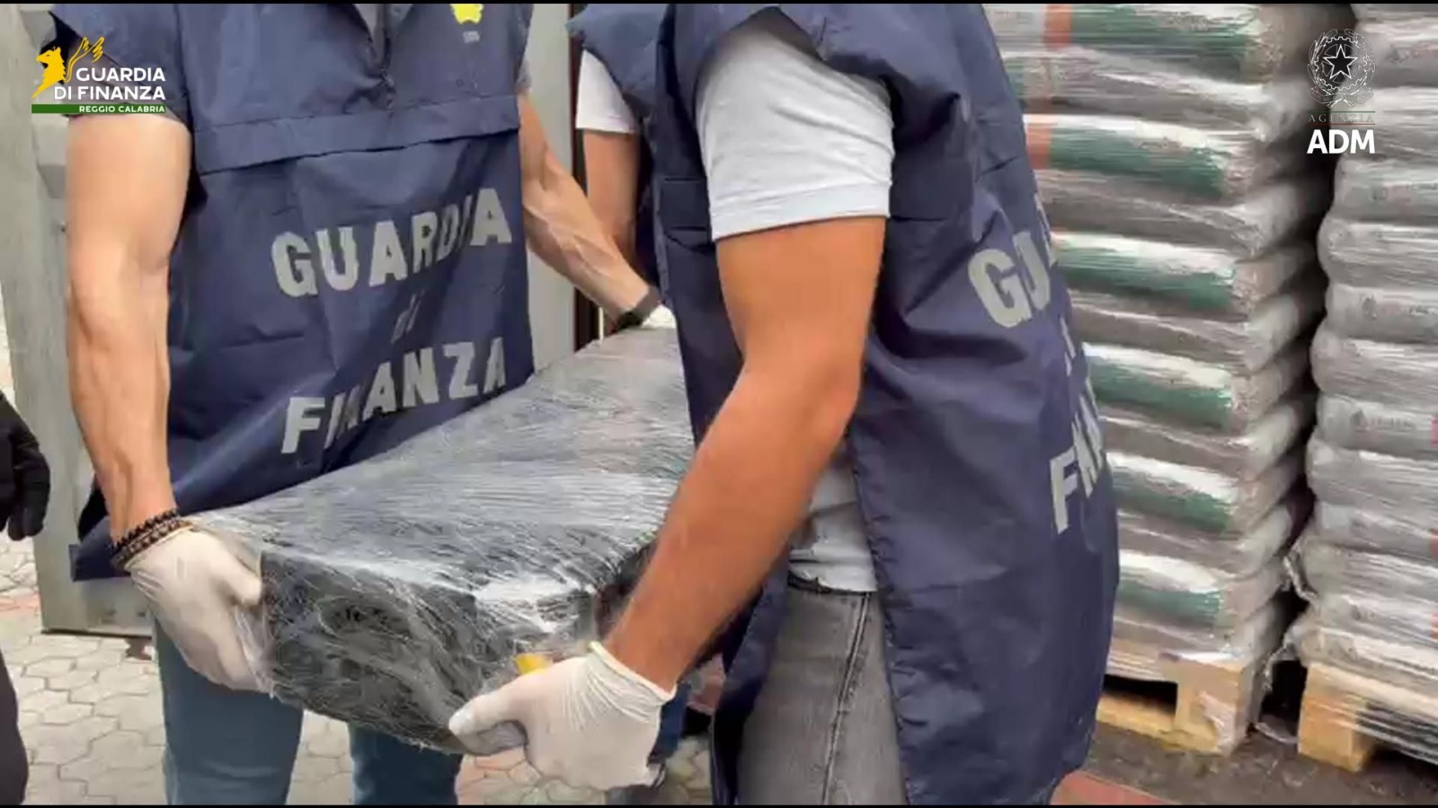 Sequestrati al porto di Gioia Tauro 113 kg di cocaina Sequestrati al porto di Gioia Tauro 113 kg di cocaina