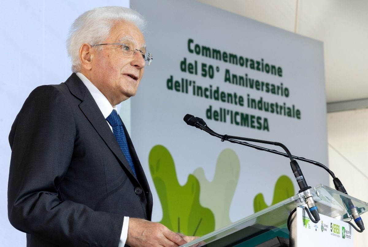 Seveso, Mattarella “Svolta per la cultura della sicurezza e della prevenzione” Seveso, Mattarella “Svolta per la cultura della sicurezza e della prevenzione”
