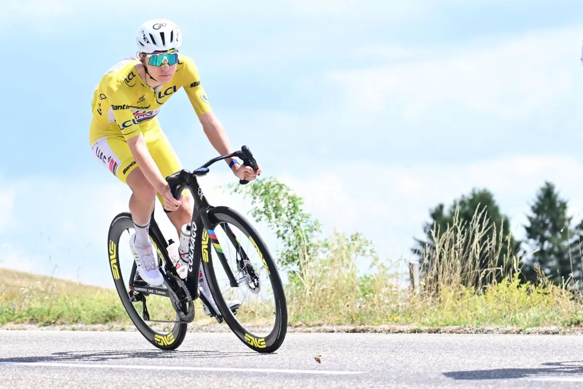 Pogacar sempre più padrone del Tour, vince anche la 14^ tappa Pogacar sempre più padrone del Tour, vince anche la 14^ tappa