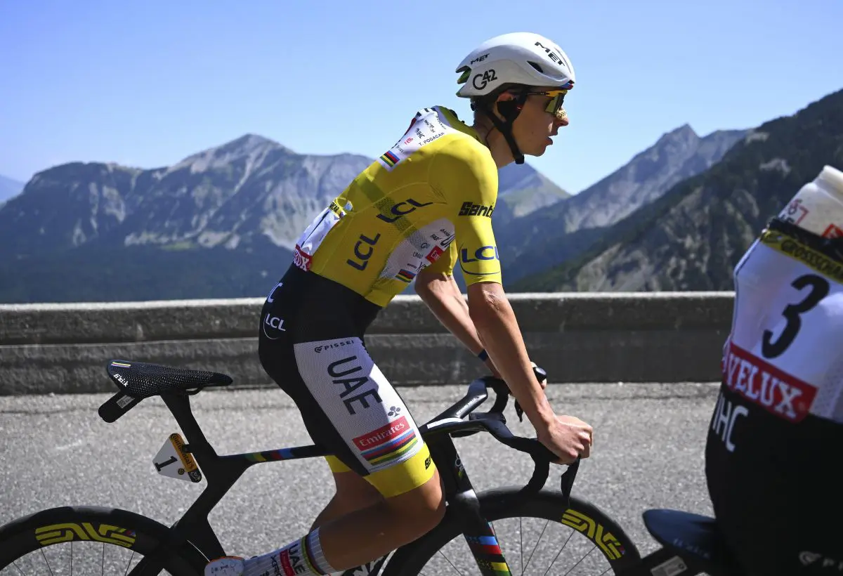 Al Tour acuto del leader Pogacar anche sull’Alpe d’Huez Al Tour acuto del leader Pogacar anche sull’Alpe d’Huez