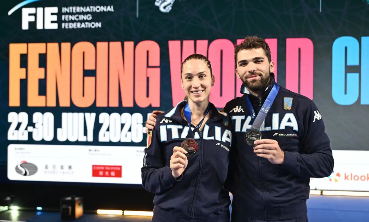 Subito due argenti azzurri ai Mondiali di scherma, Macchi e Rizzi sul podio Subito due argenti azzurri ai Mondiali di scherma, Macchi e Rizzi sul podio