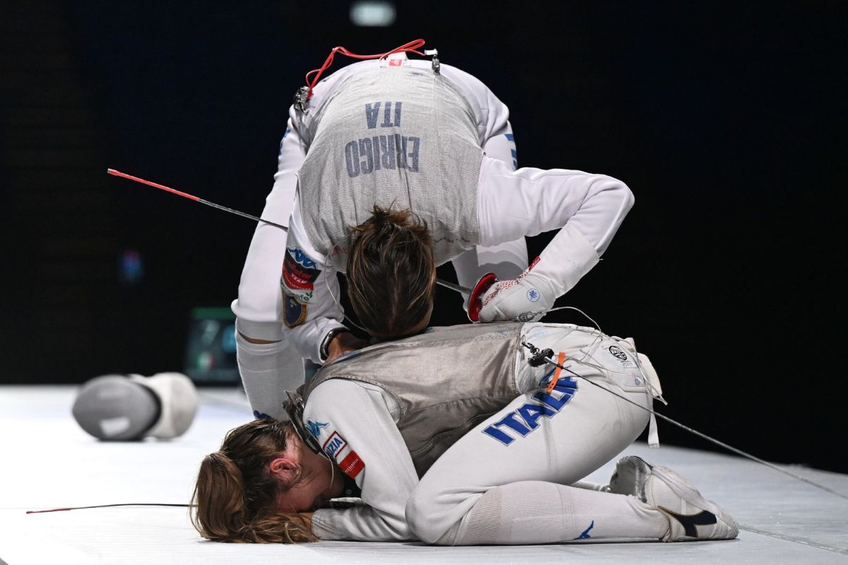 Favaretto oro mondiale nel fioretto, battuta Errigo in una finale tutta azzurra Favaretto oro mondiale nel fioretto, battuta Errigo in una finale tutta azzurra