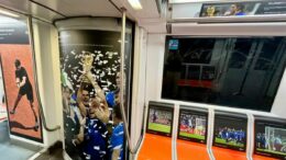 Atac, “Tra sport e trasporto” la mostra di foto nei vagoni della metro A