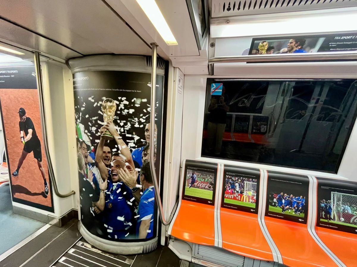 Atac, “Tra sport e trasporto” la mostra di foto nei vagoni della metro A Atac, “Tra sport e trasporto” la mostra di foto nei vagoni della metro A