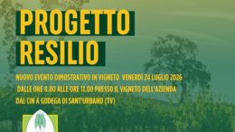 PROGETTO RESILIO: 24 LUGLIO NUOVO EVENTO DIMOSTRATIVO IN VIGNETO