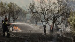 Incendi in Grecia, morti tre vigili del fuoco: due sono bruciati vivi nell’auto intrappolati nelle fiamme
