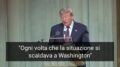 Trump e l’elogio al funerale di Graham: “Piaceva a tutti. Anzi, no”