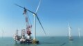 Cina, in funzione la prima piattaforma eolica galleggiante da 16 MW