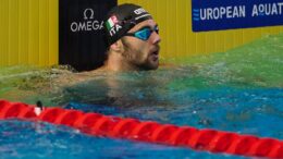 Ceccon bronzo nei 200 dorso agli Europei di Parigi