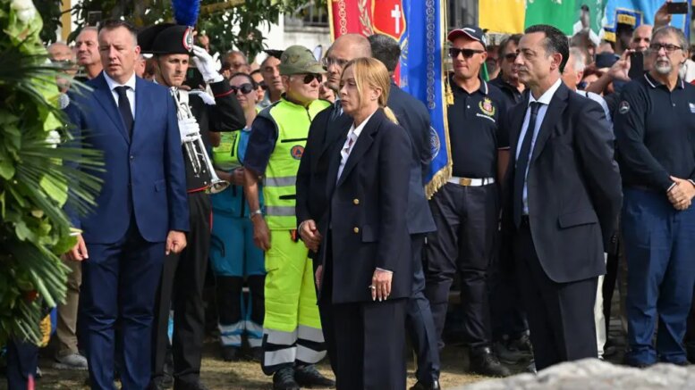 Sisma 2016, Meloni ad Amatrice per il decennale. Zuppi “Ricostruire la comunità”