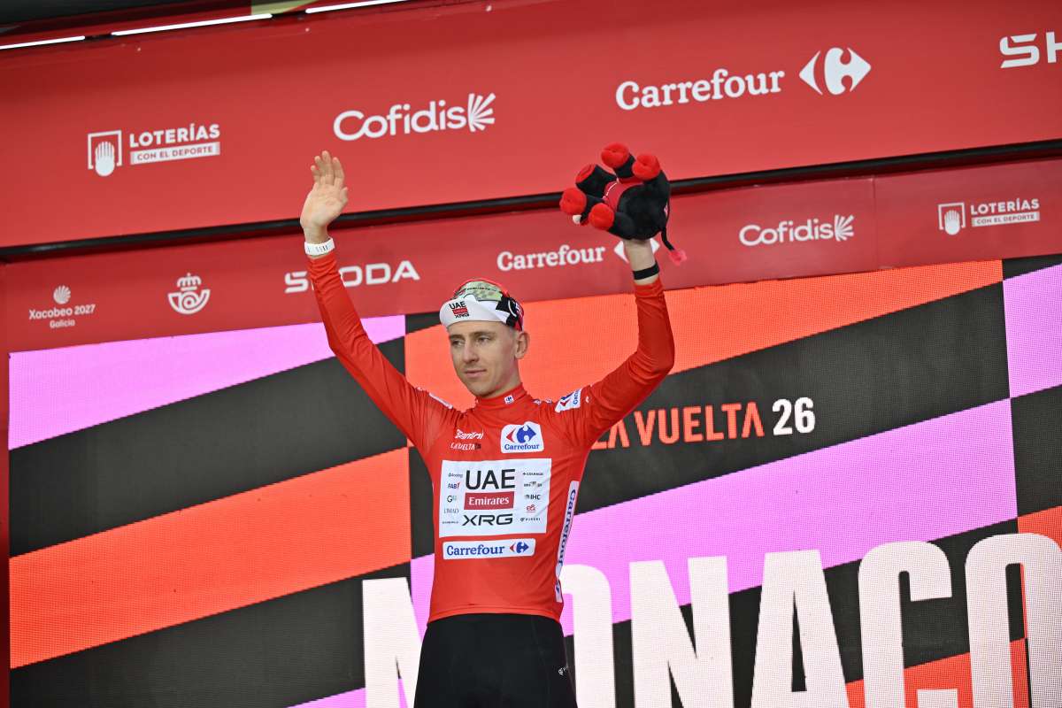 Pogacar vince in solitaria alla Vuelta e blinda la maglia rossa Pogacar vince in solitaria alla Vuelta e blinda la maglia rossa