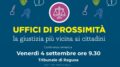 Uffici di Prossimità, parte da Ragusa il ciclo di incontri nei tribunali siciliani