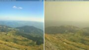 Intrusione di polvere desertica dal Sahara osservata dal CNR a Monte Cimone nell’Appennino modenese