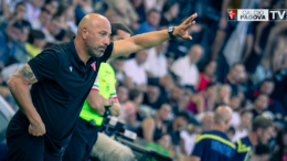 Vigilia Pisa-Padova Mister Calabro: “Sono sereno e determinato, cercheremo di imporre la nostra mentalità”