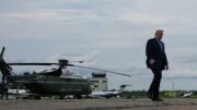 Trump, paura in volo: rischio collisione tra elicottero del presidente e aereo