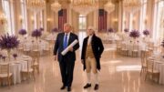 Trump con George Washington nel nuovo video generato con l’Ia: “Grazie per le tue idee”