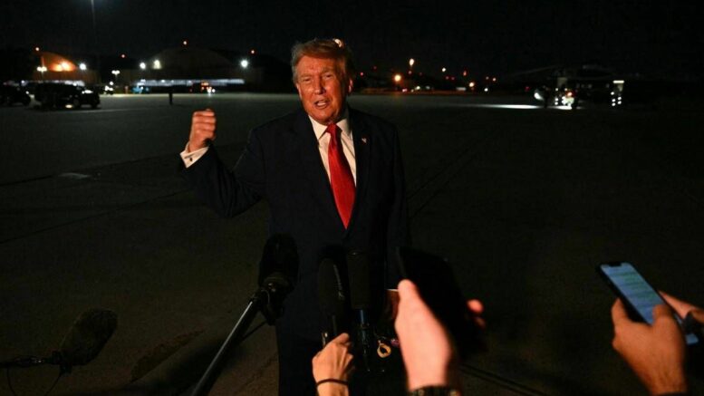 Trump: “Correre nel 2028? Mi piacerebbe ma legge è molto ferrea”